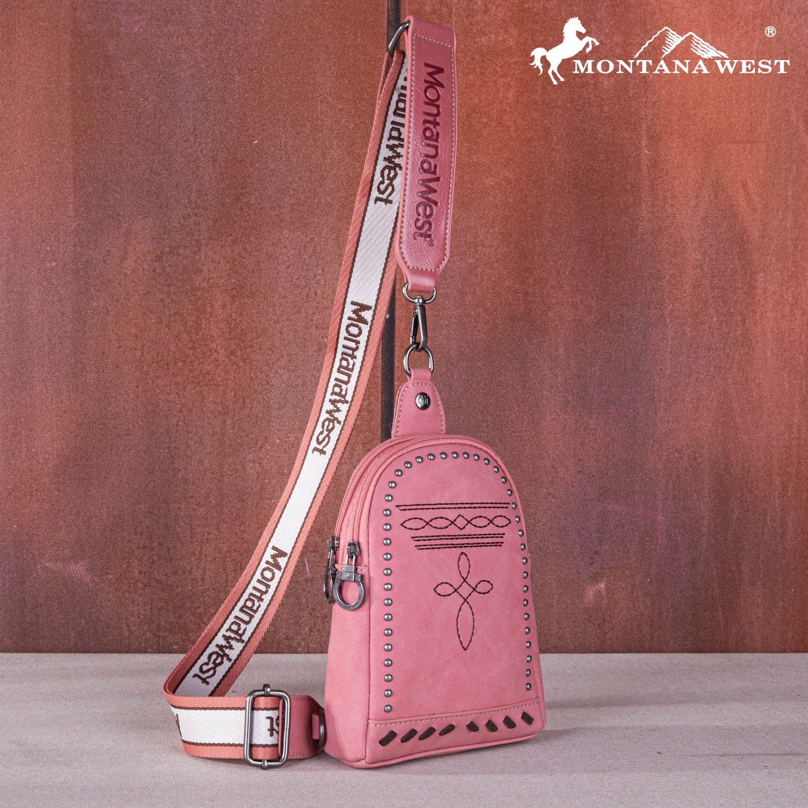 Boot Stitch Sling Bag