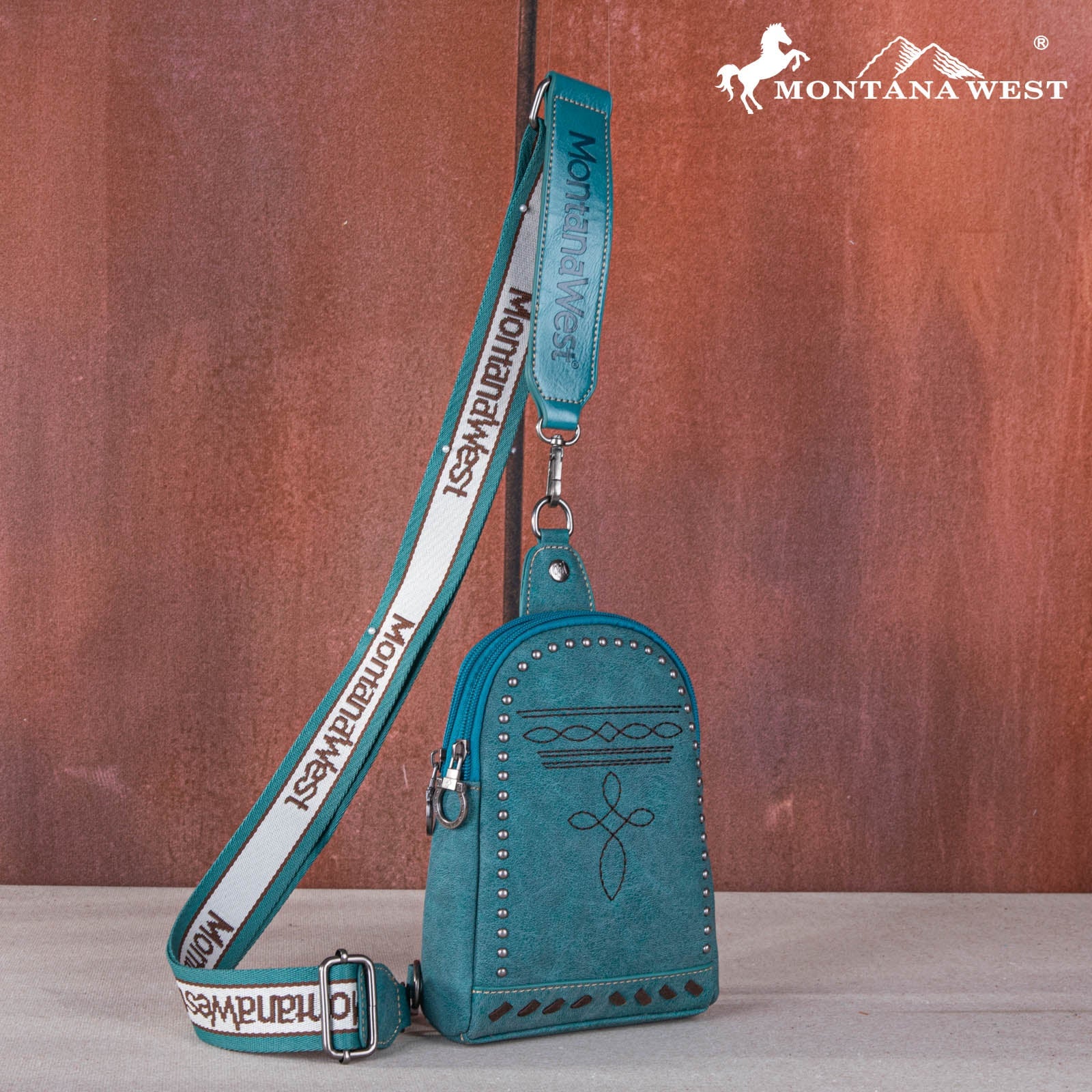 Boot Stitch Sling Bag