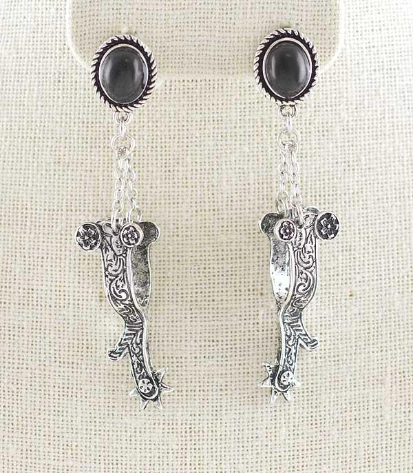 Spur Dangle Earrings