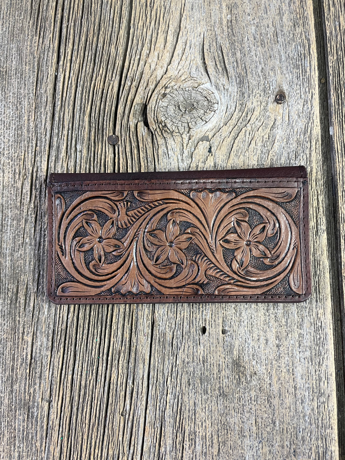 Tooled Snap Card Wallet