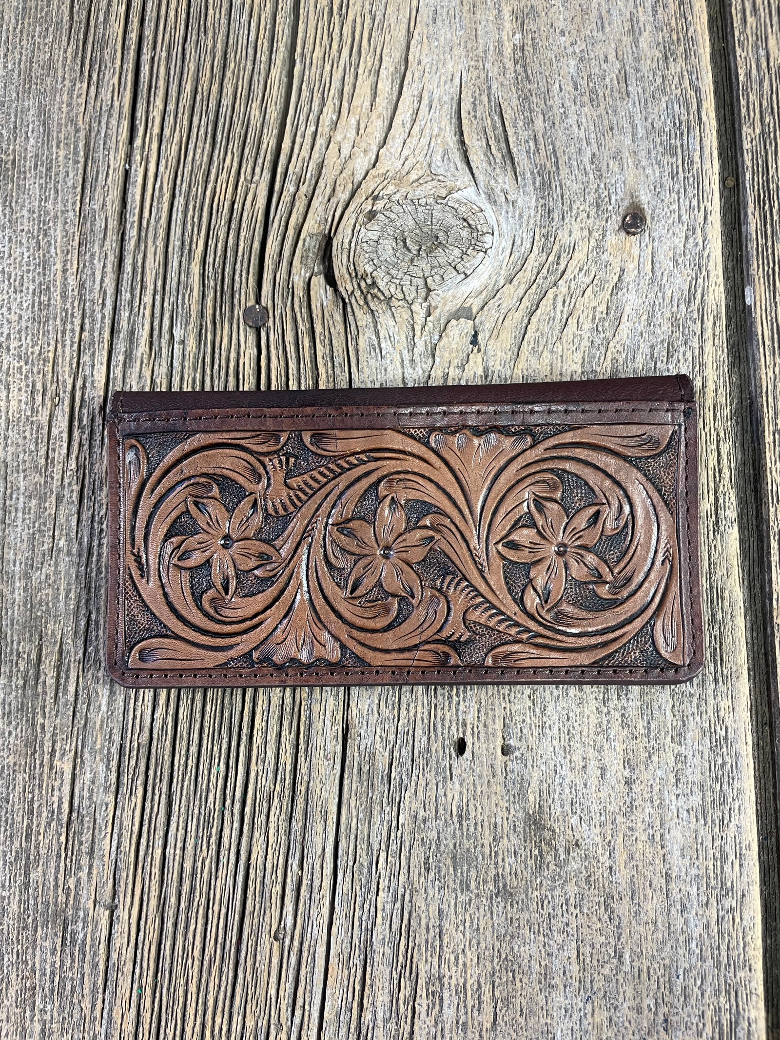 Tooled Snap Card Wallet