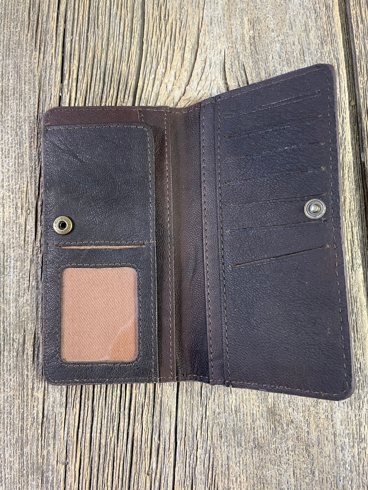 Tooled Snap Card Wallet