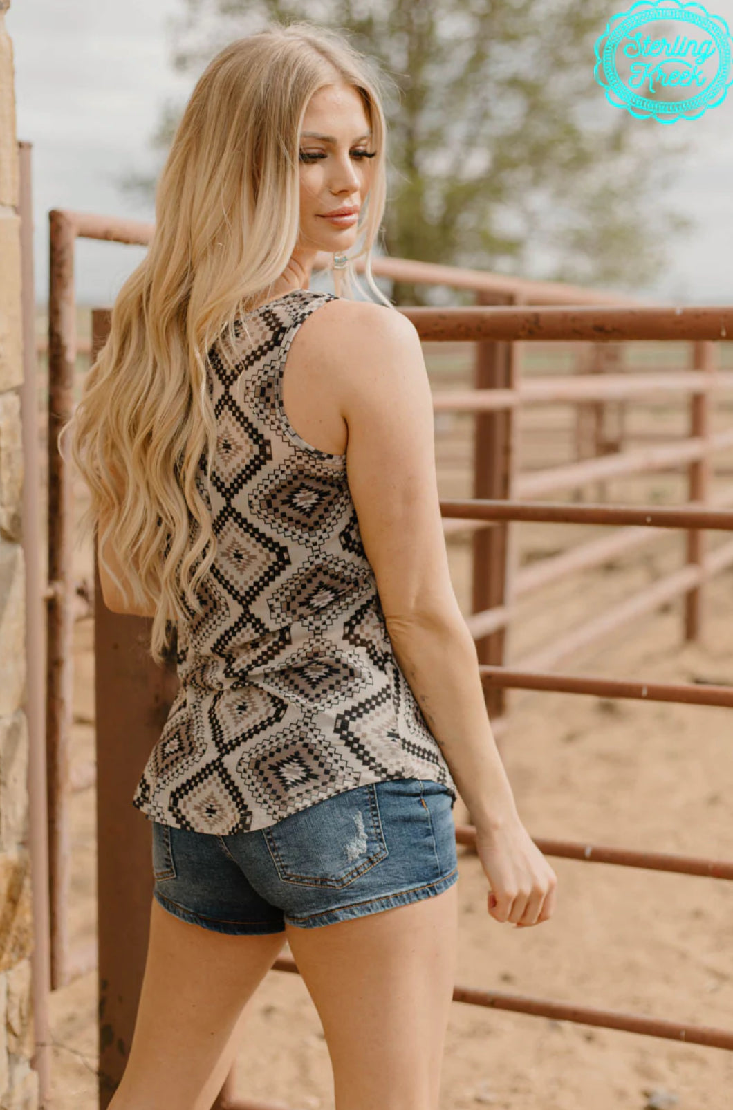 Prairie Lake Mesh Tank Top