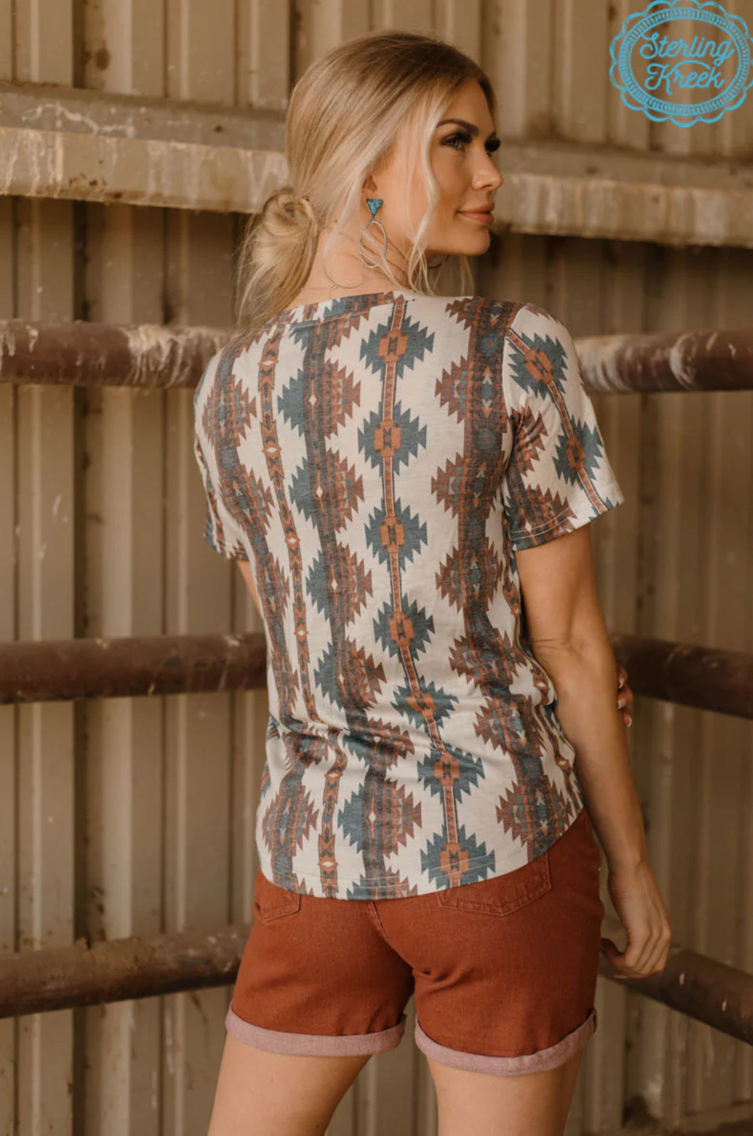 Northern Valley Aztec Top