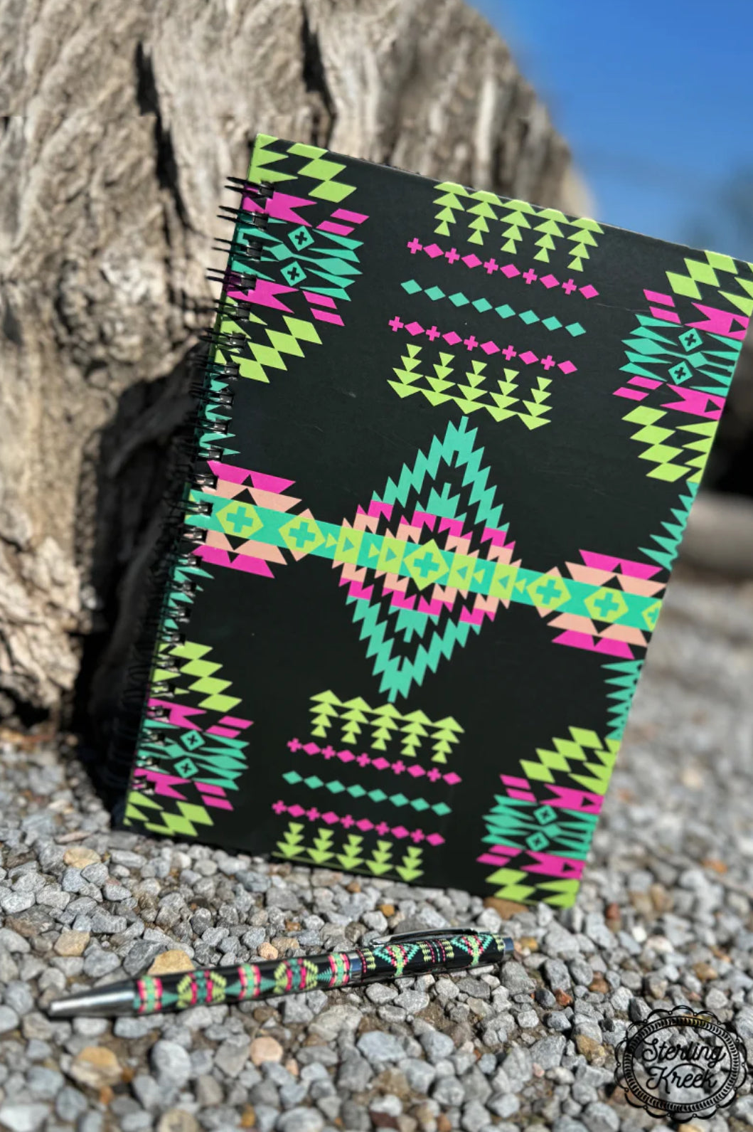 Neon Lights Notebook