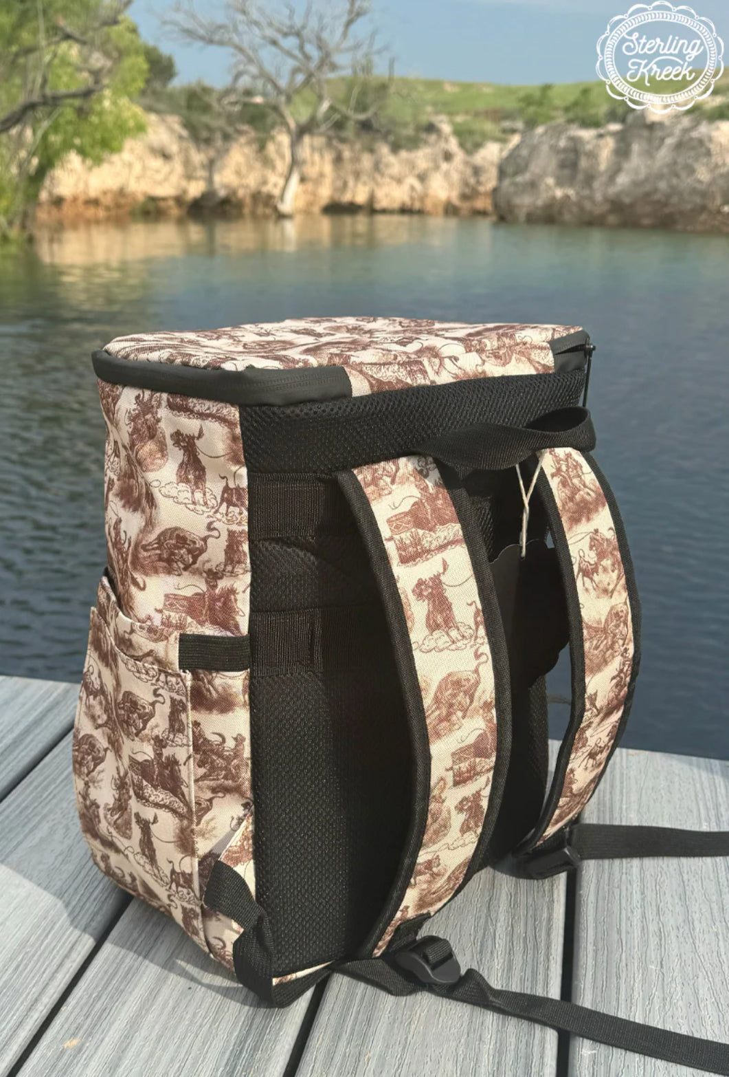 Tooled in 1883 Cooler Backpack