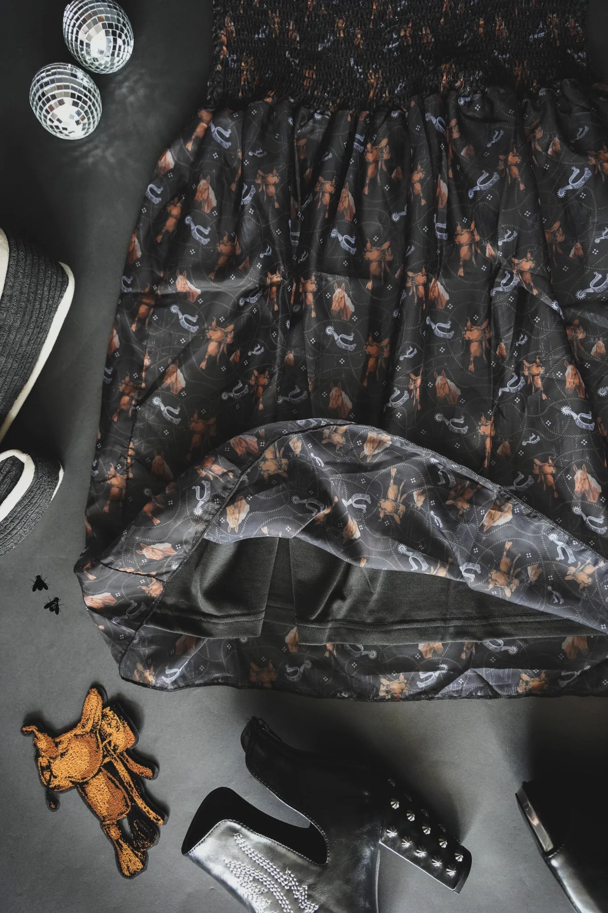 Frilly Frilly Saddle Dress