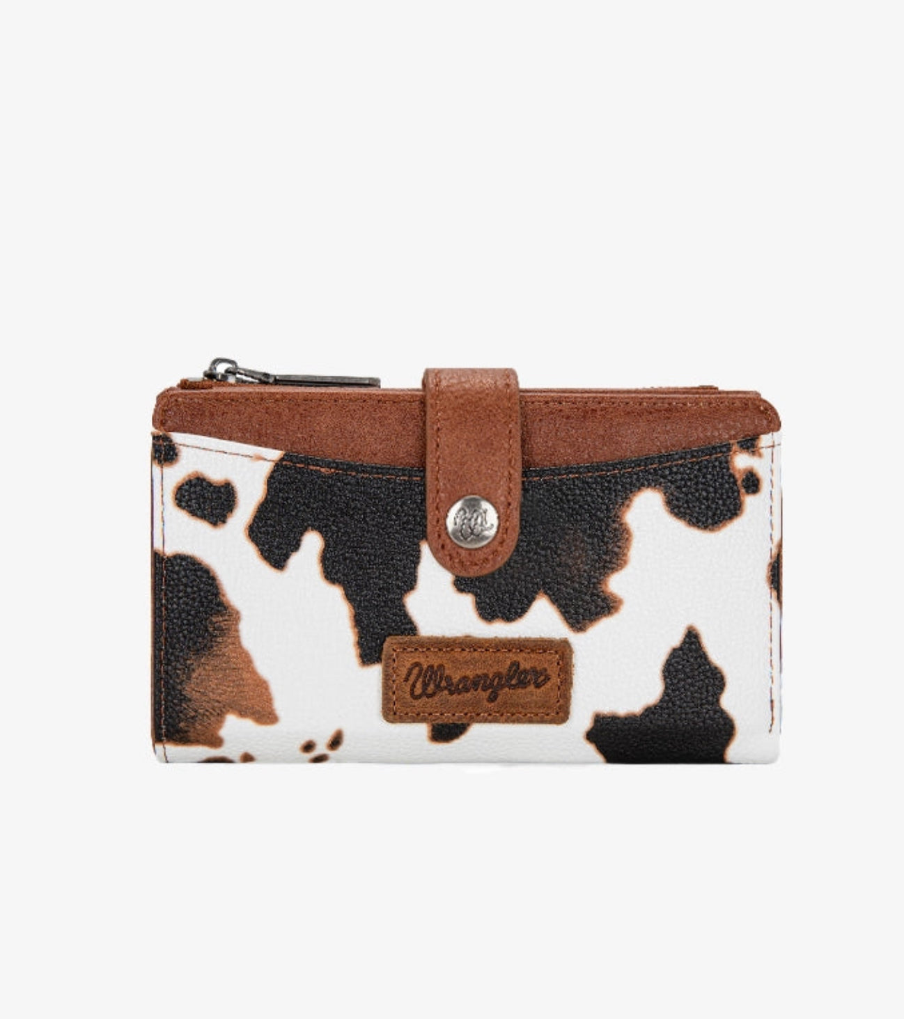 Cowhide Print Wrangler Wallet