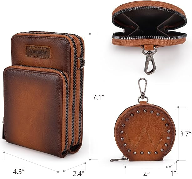 Wrangler Cell Phone Purse & Coin Pouch