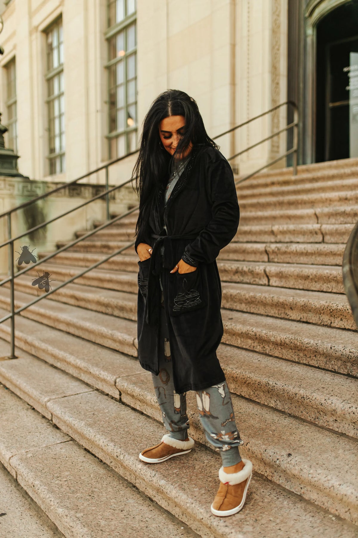 Real Ranchwife Boot Stitch Robe