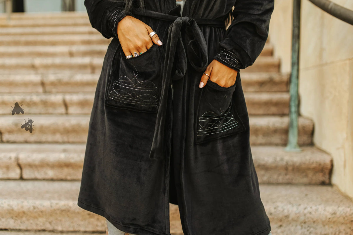 Real Ranchwife Boot Stitch Robe