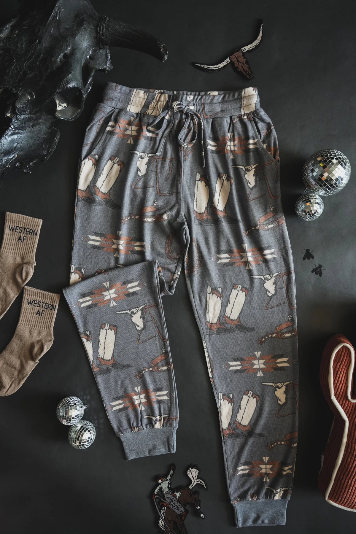 Loungy Lariat Joggers Westy West