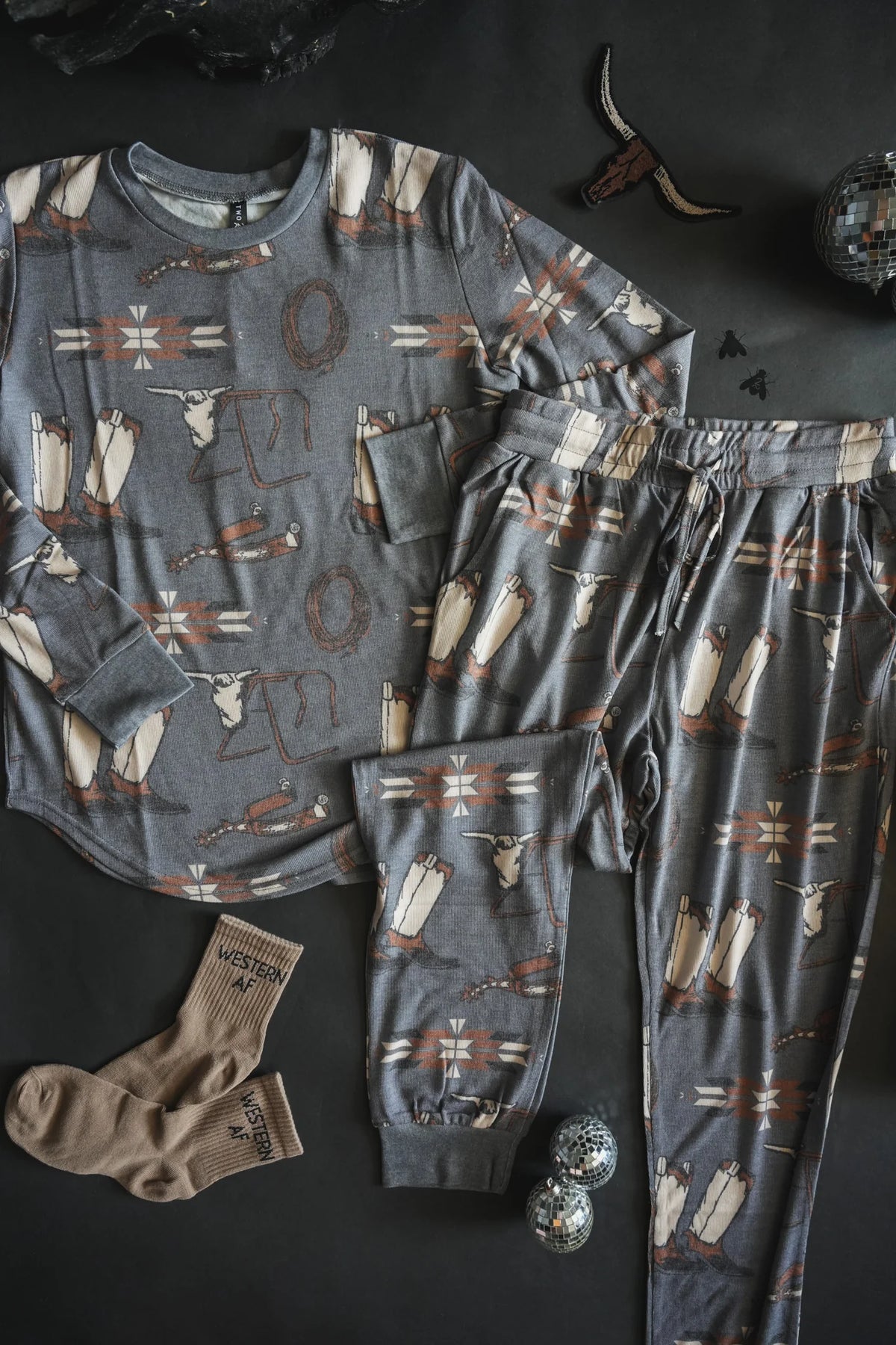 Loungy Lariat Joggers Westy West