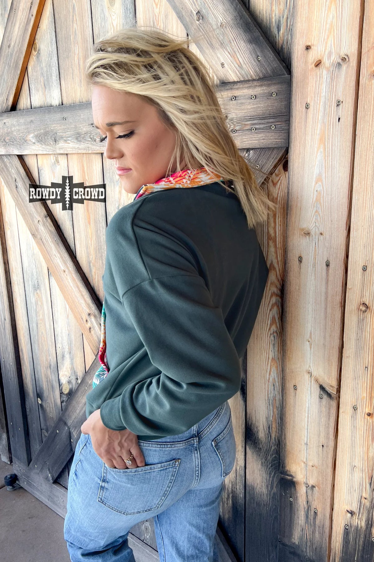 High Noon Aztec Pullover