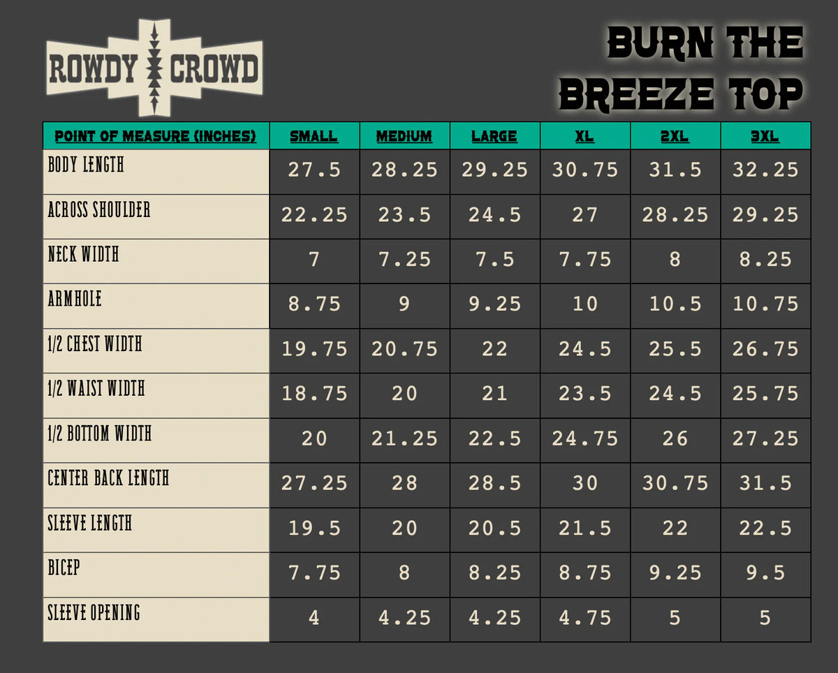 Burn The Breeze Long Sleeve Top