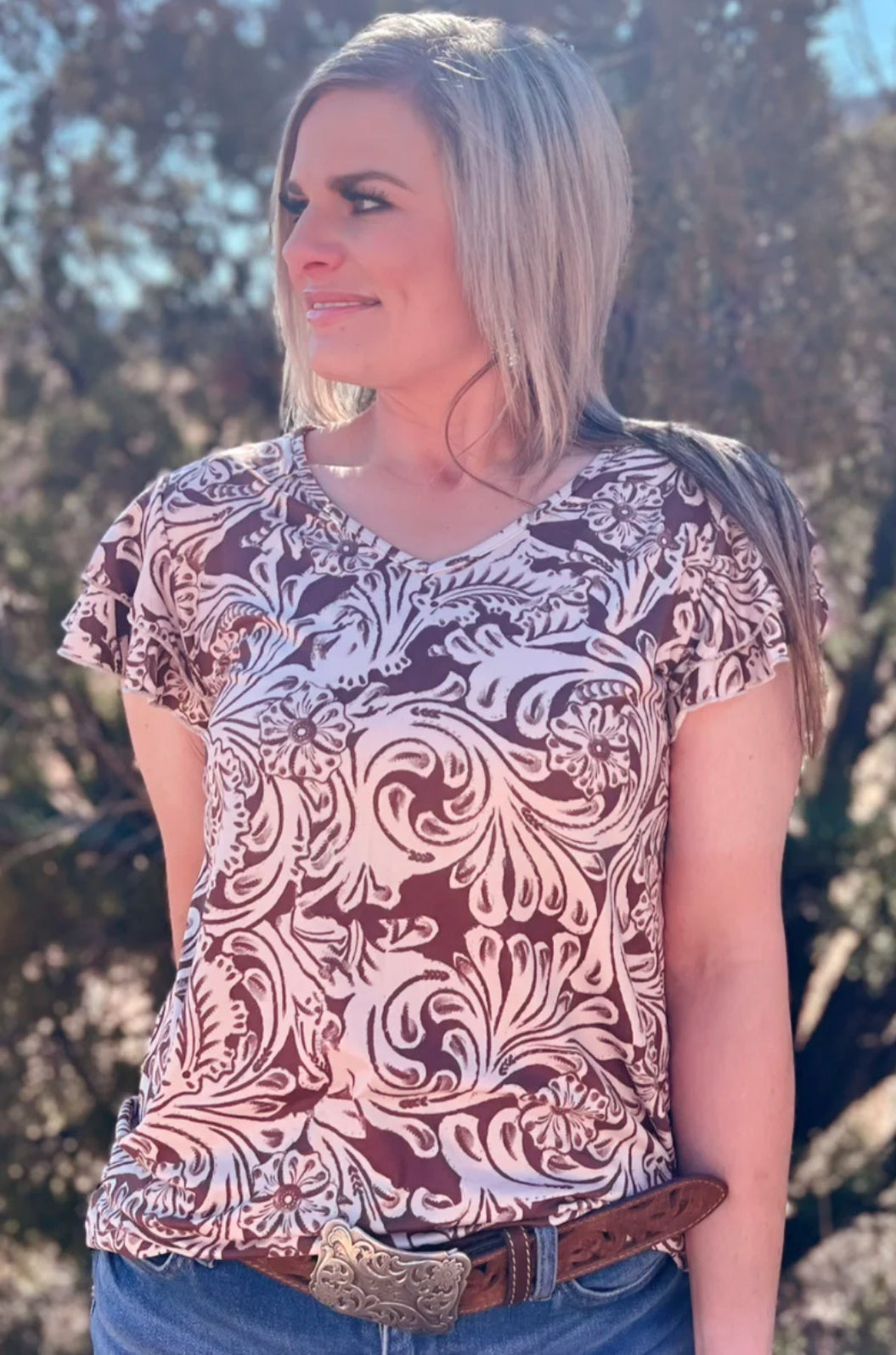 Tooled In Paradise Top