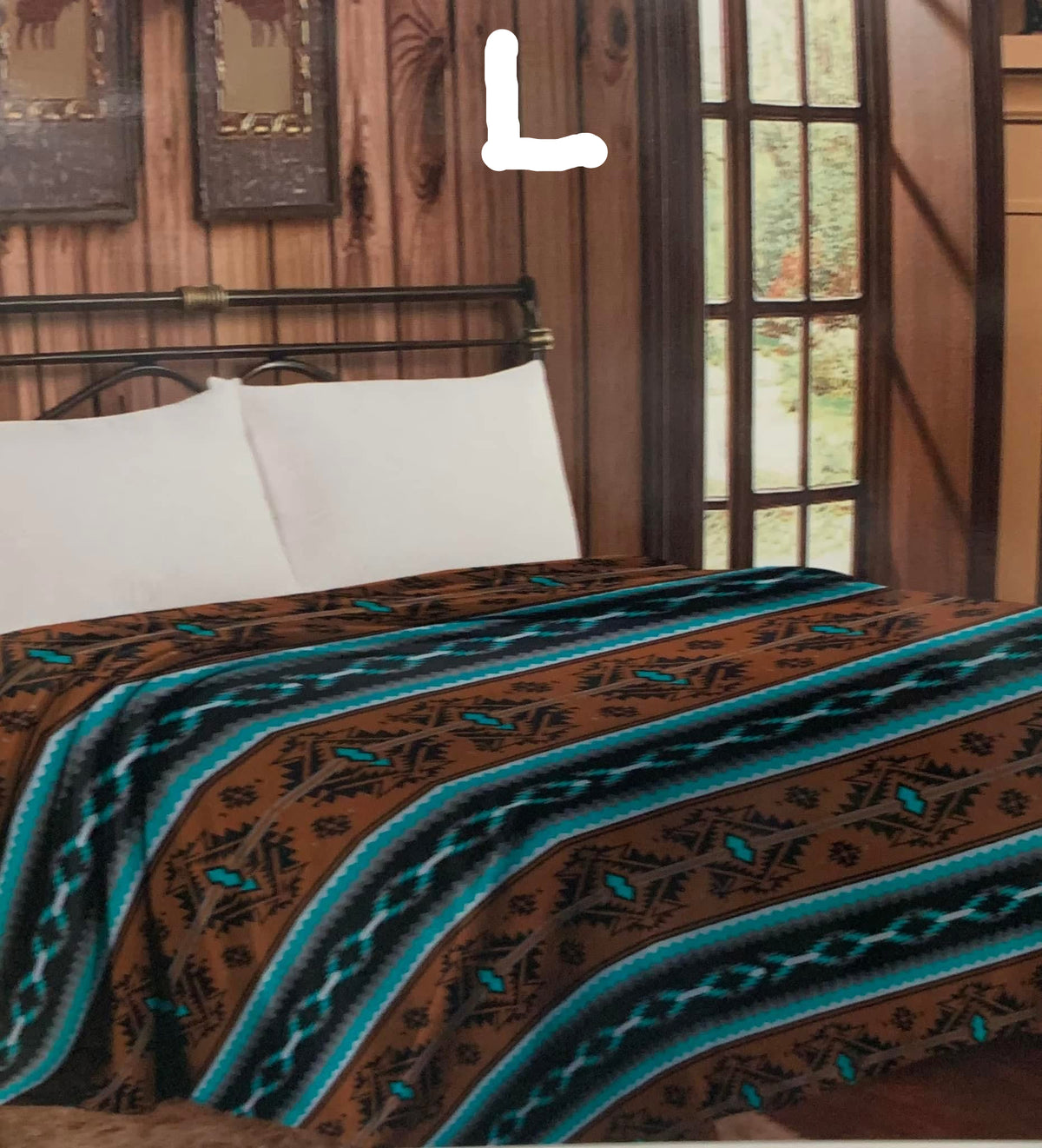 Western Print Throw Blanket