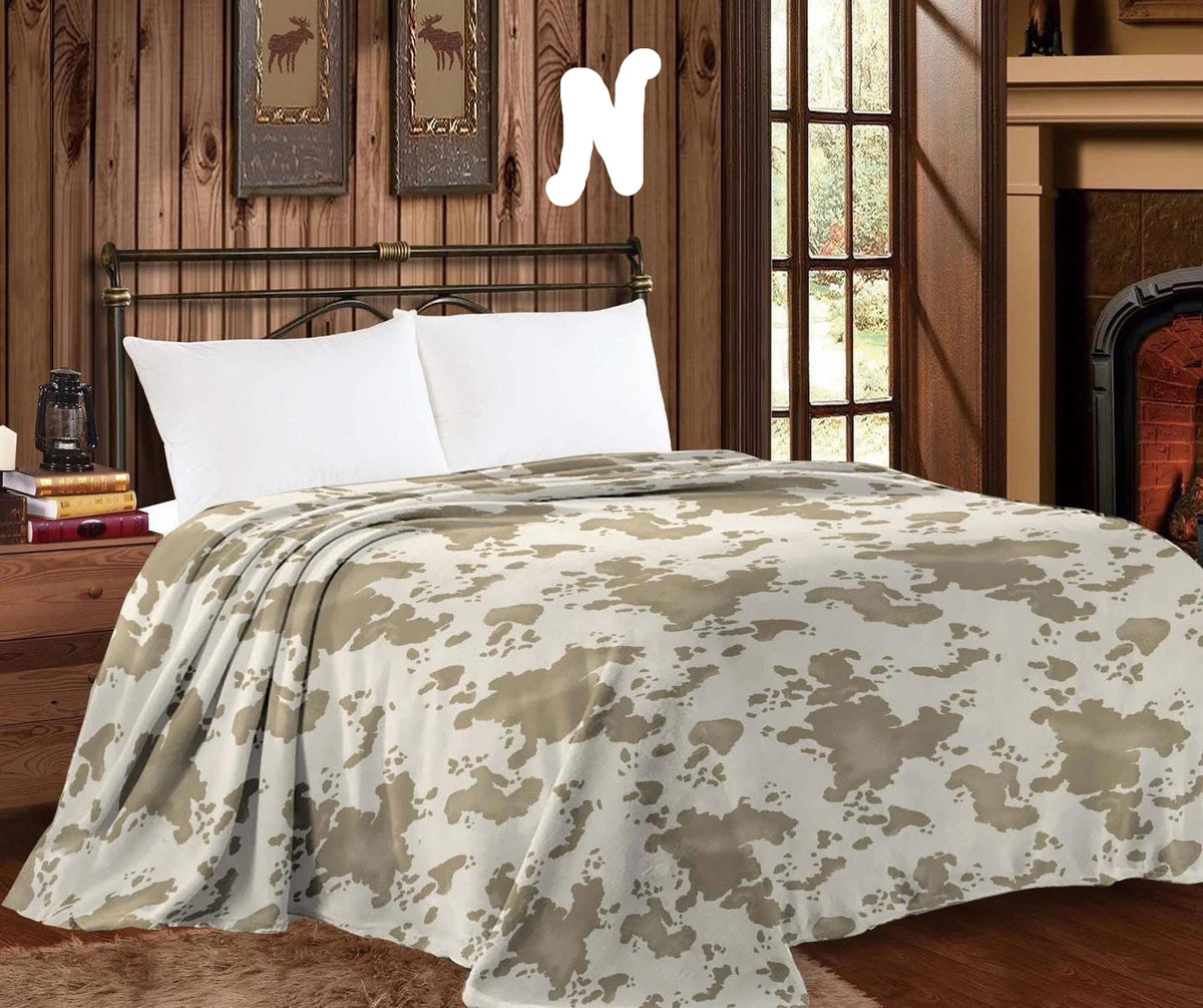 Western Print Throw Blanket