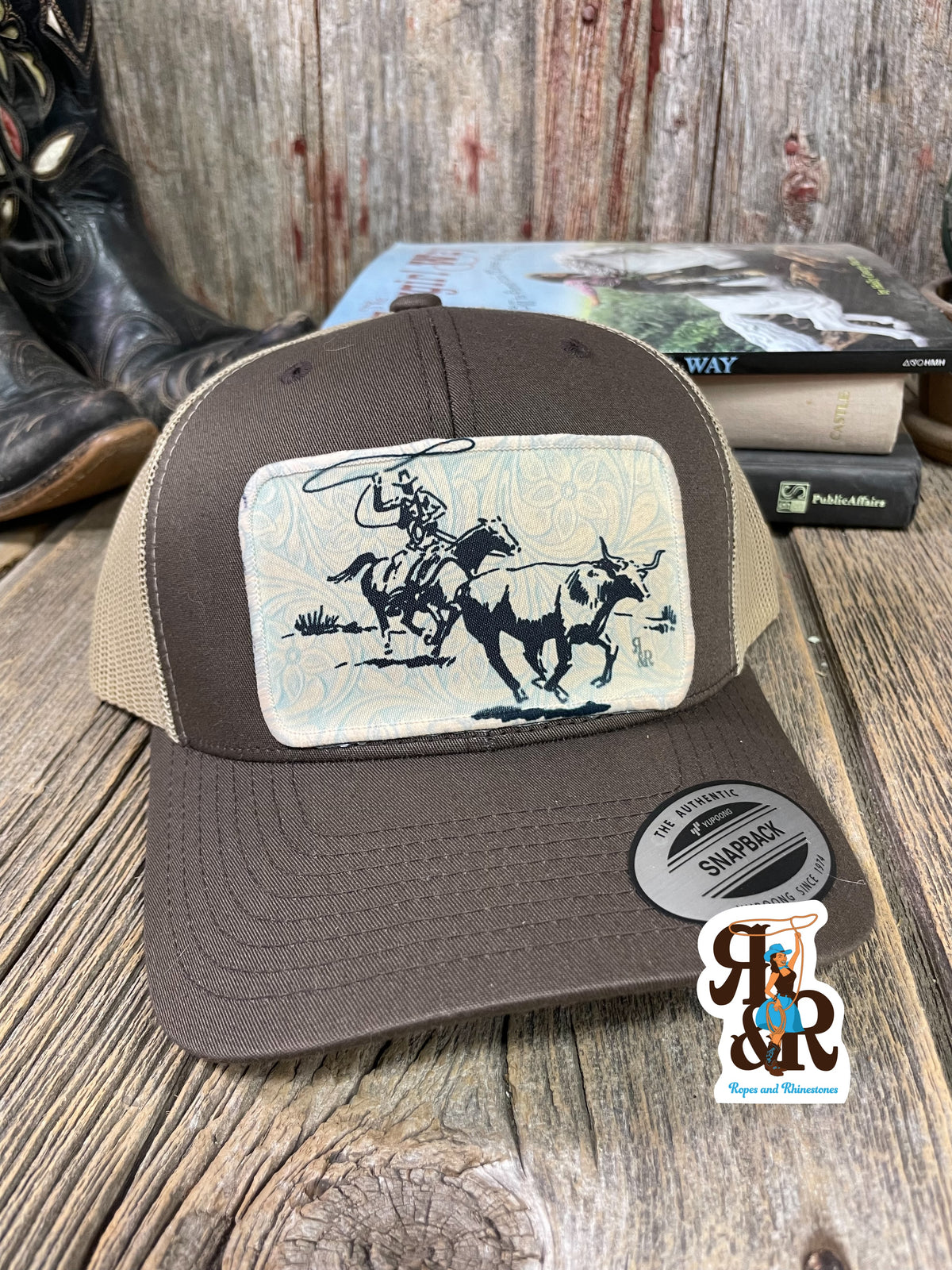 Roping A Wild One Patch Cap