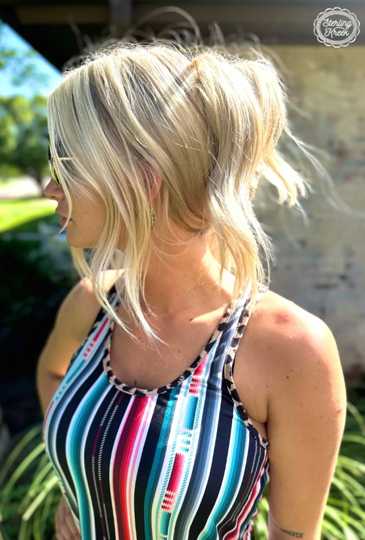 Somewhere In Serape Tank Top