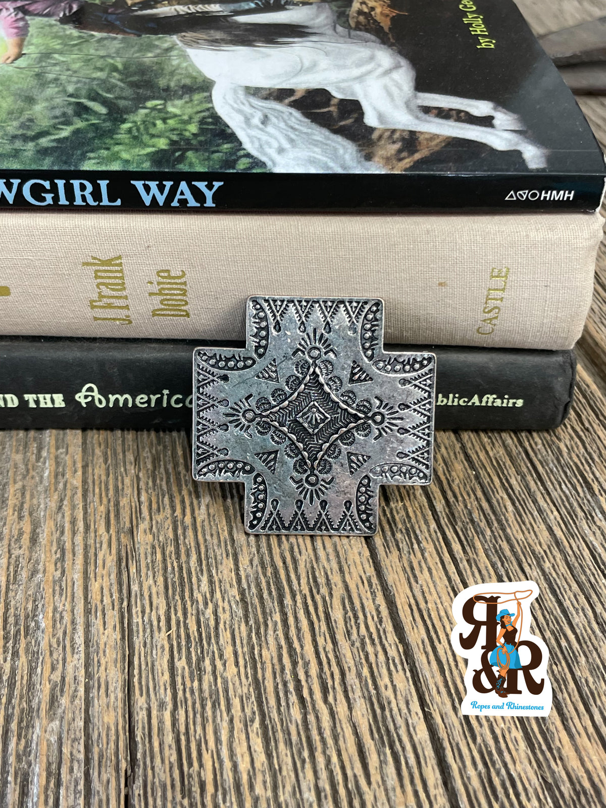 Concho Square Cross  Phone Grip