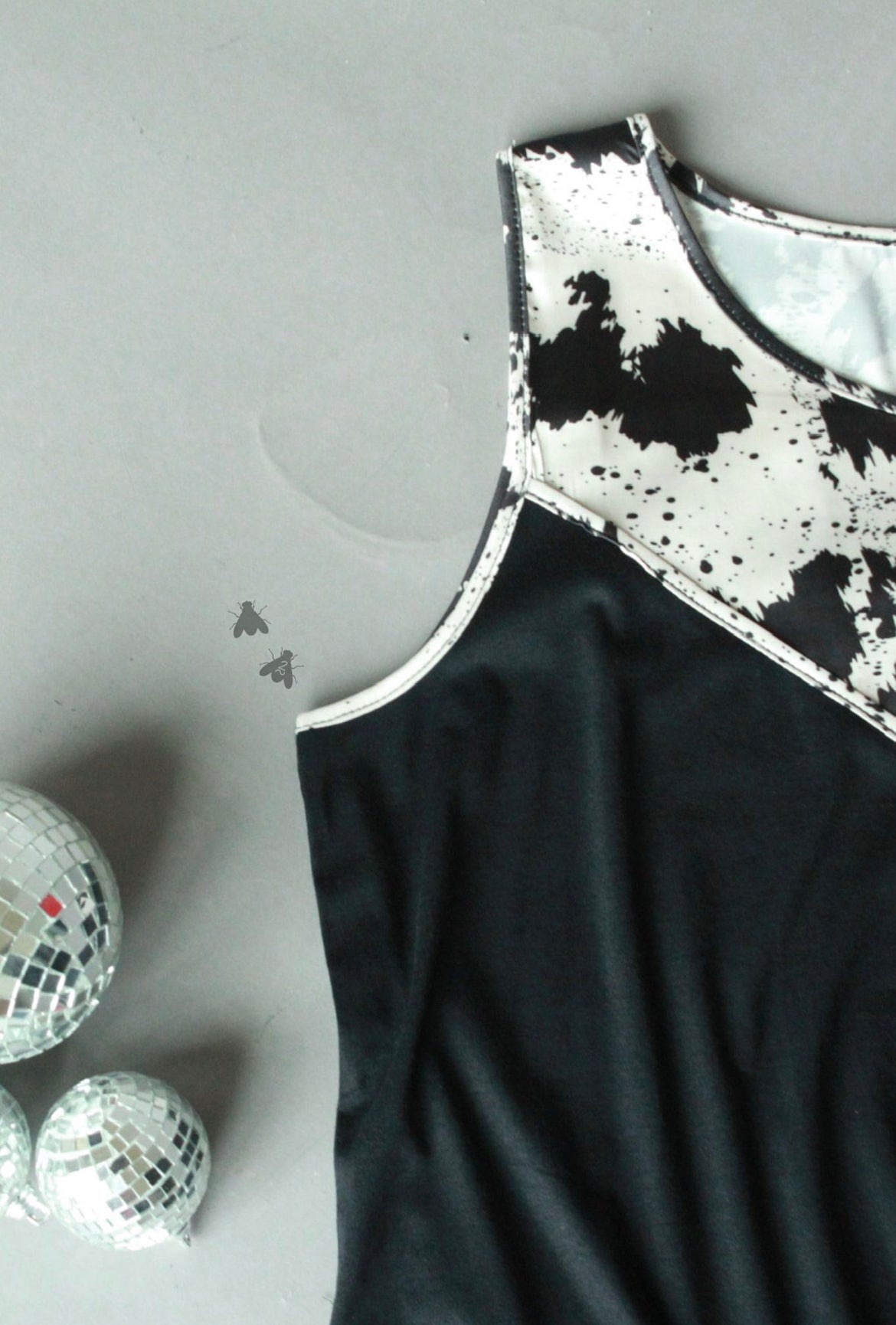 Rawhide Cowhide Print Tank Top