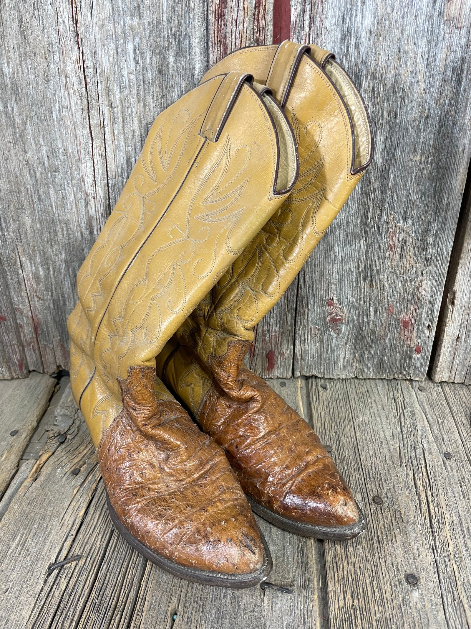 Men’s Ostrich Boots