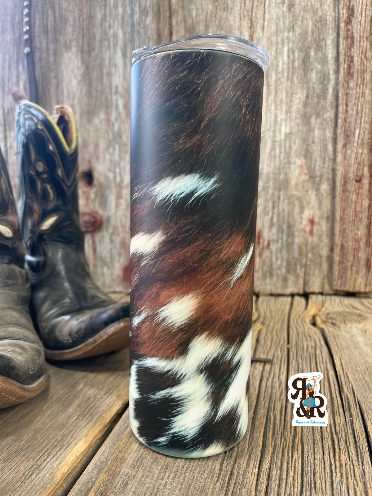 Cowhide Matte Finish Tumbler