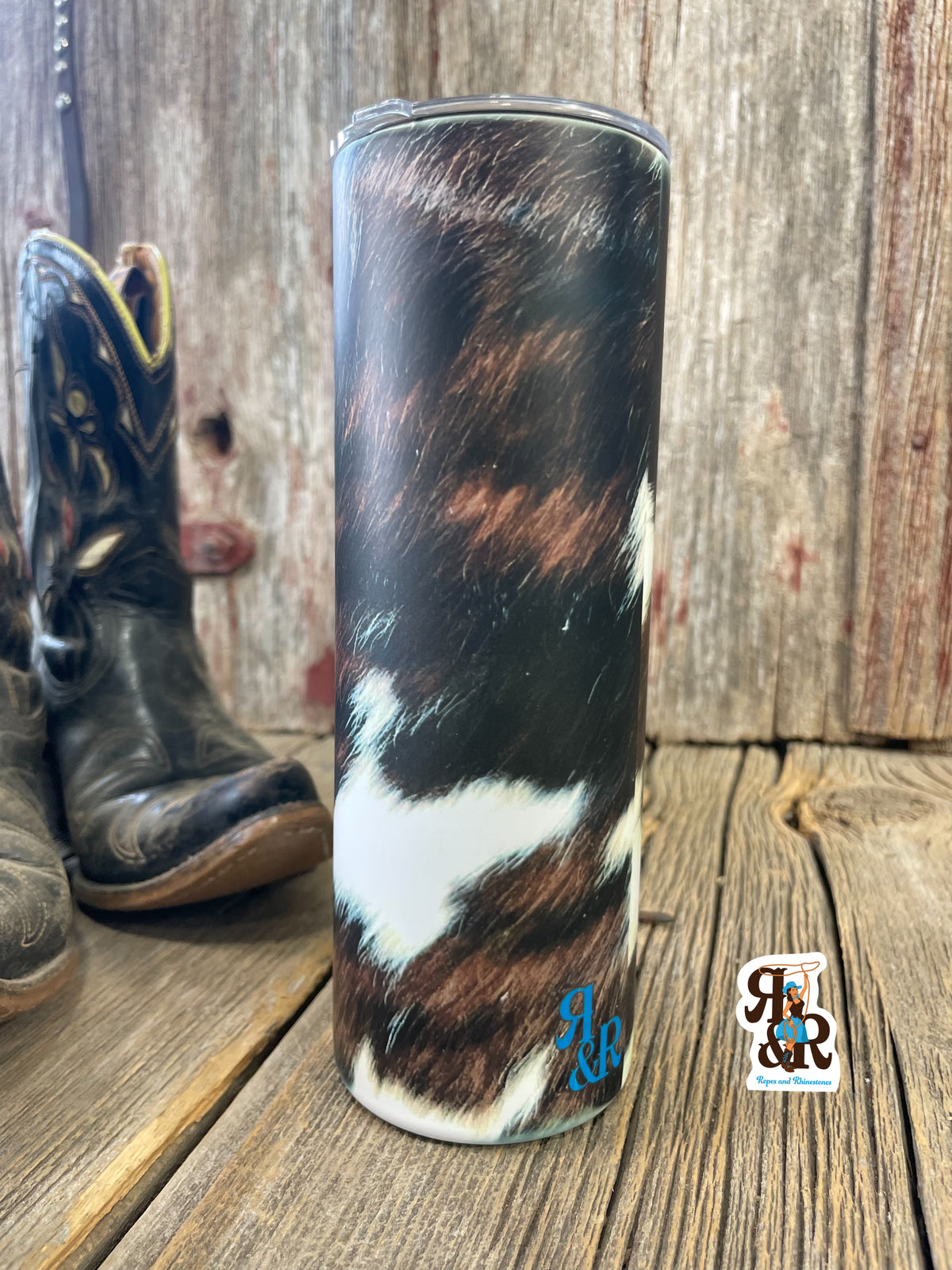 Cowhide Matte Finish Tumbler