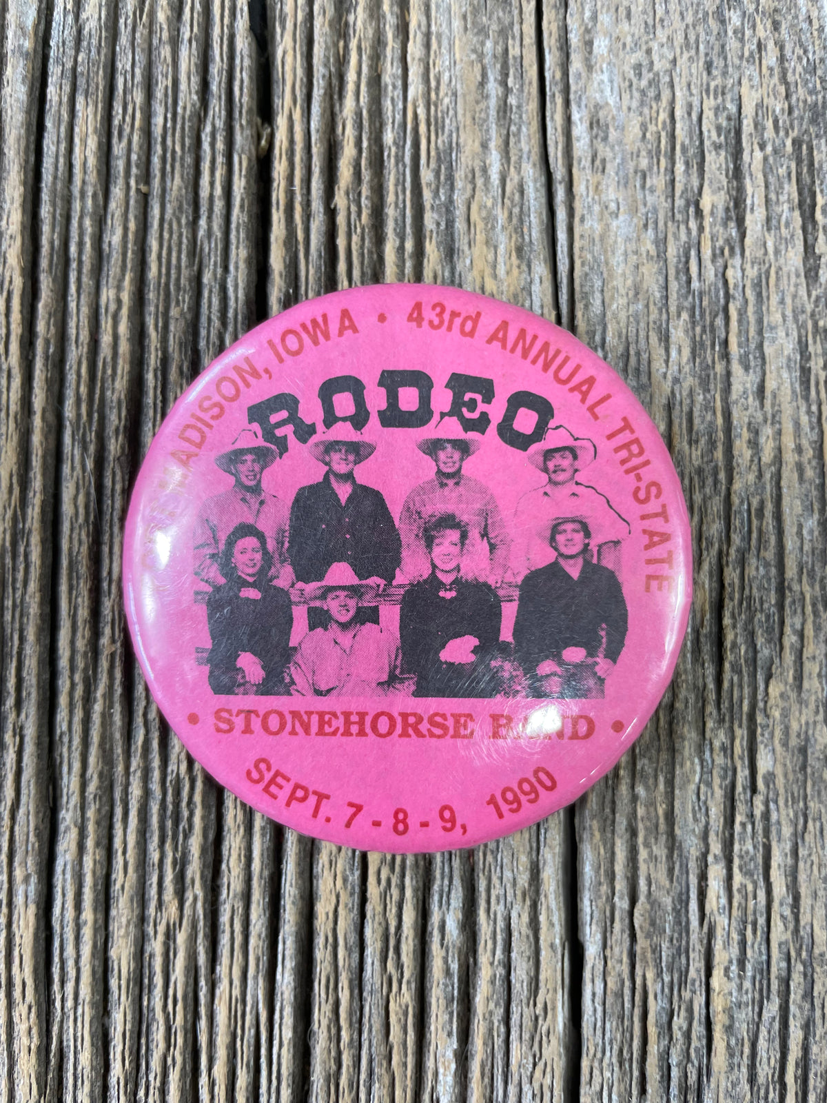 Tri State Rodeo Pin 1990