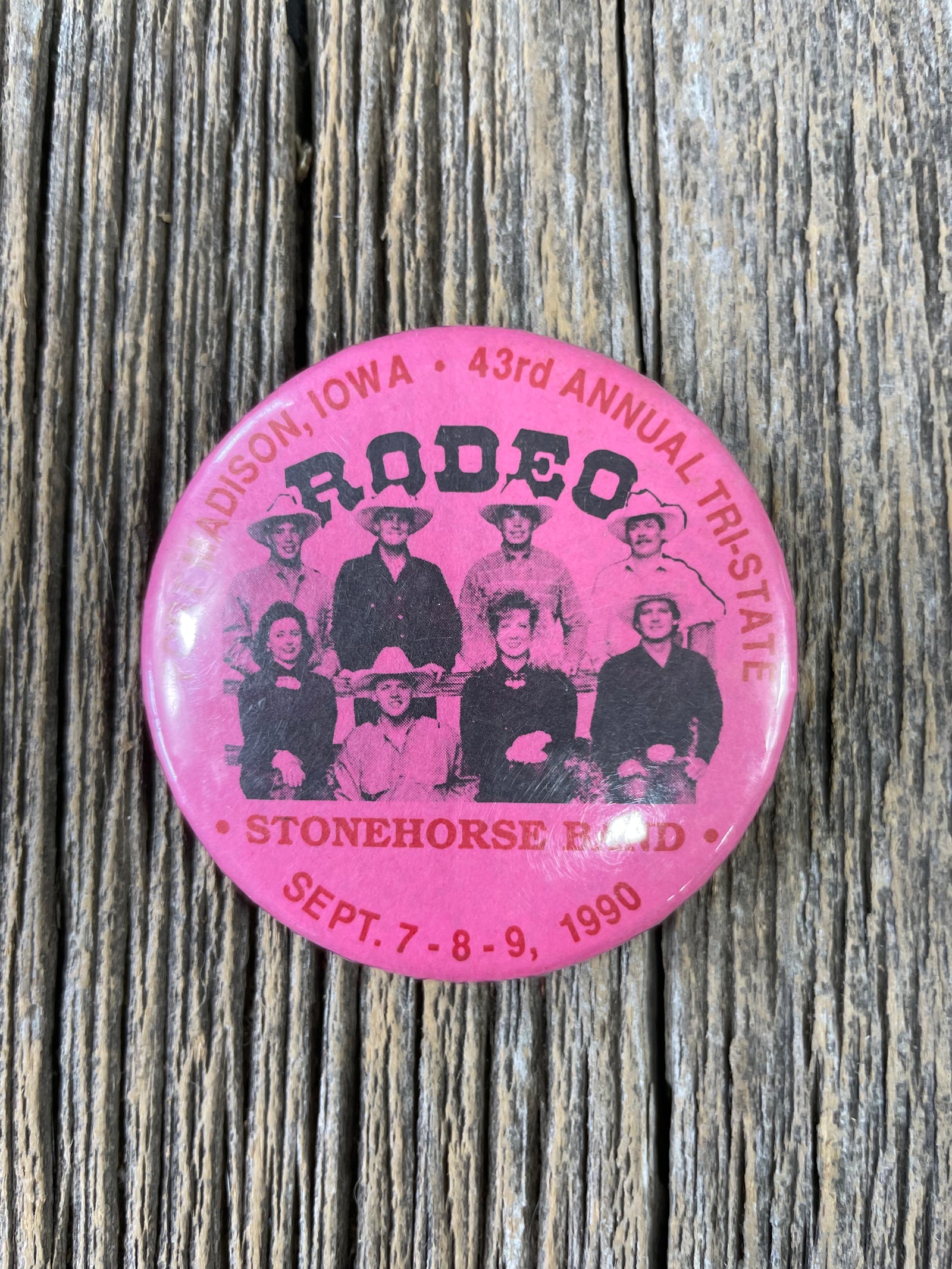 Tri State Rodeo Pin 1990