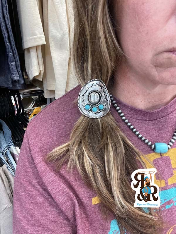 Cowboy Hat Hair Tie