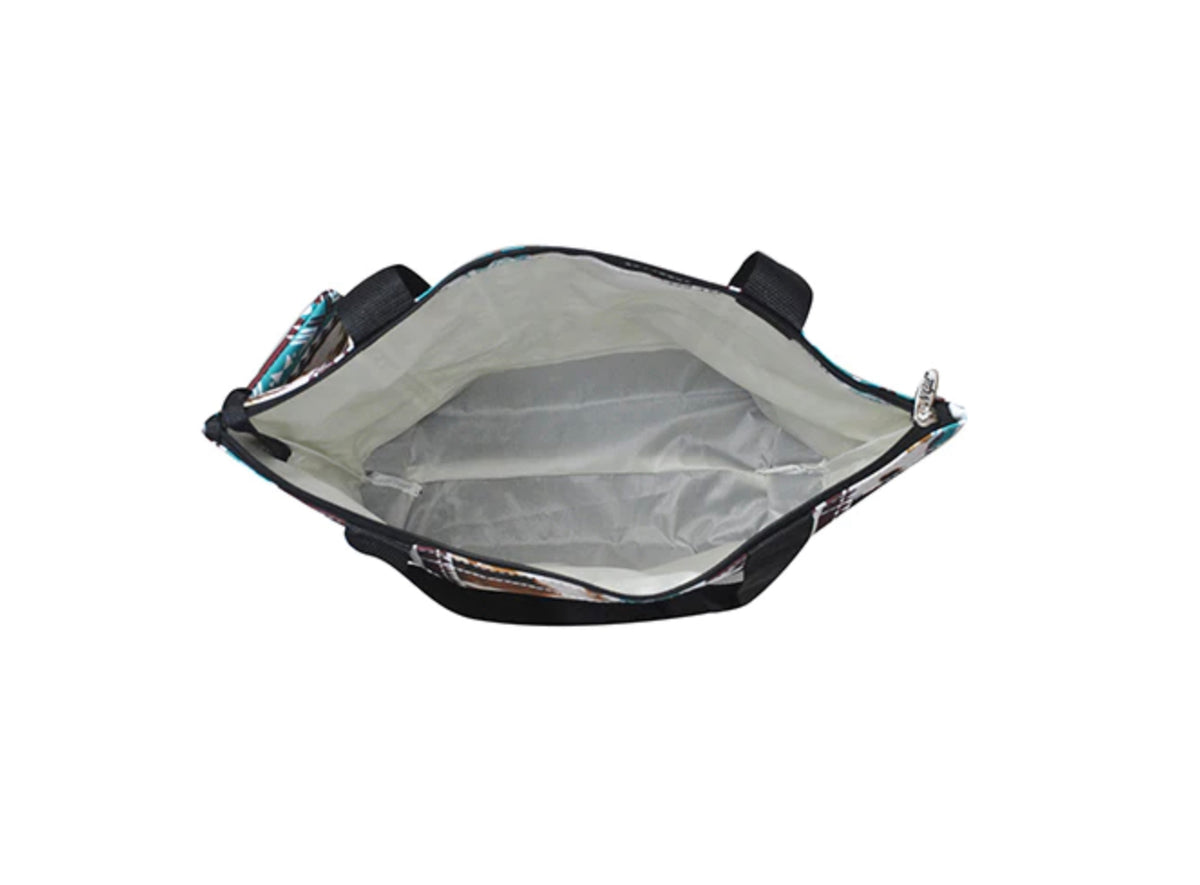 Western Cow Canvas Tote Bag