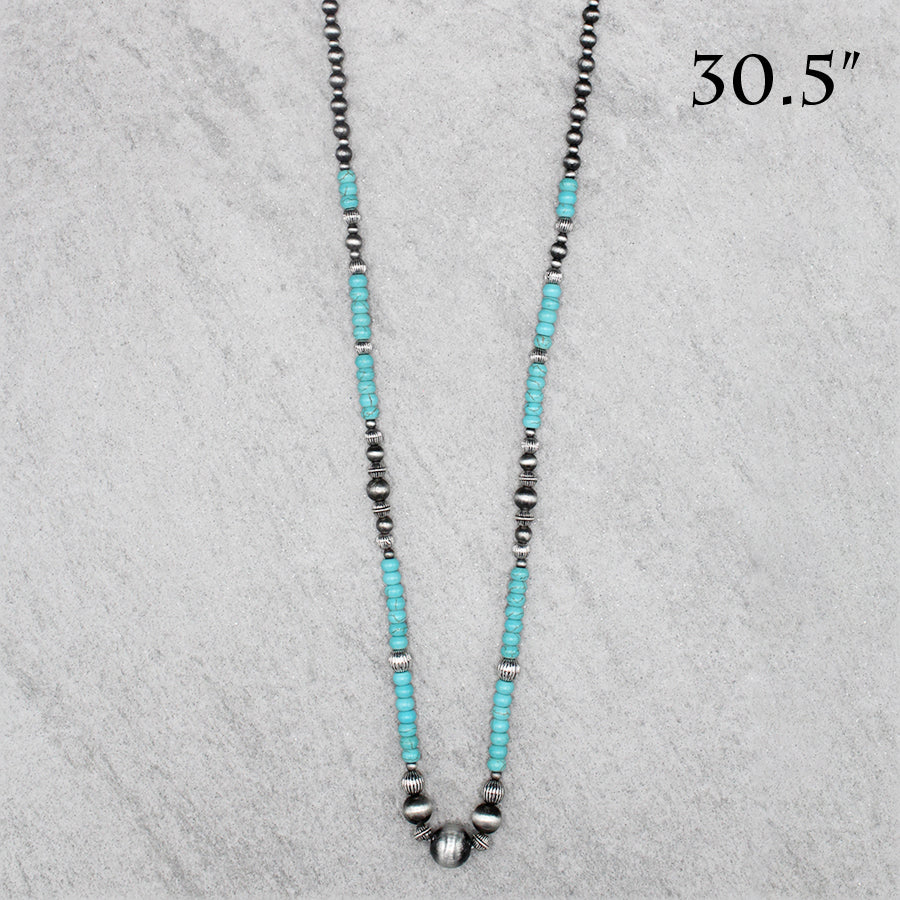 Long Tall Layers Necklace