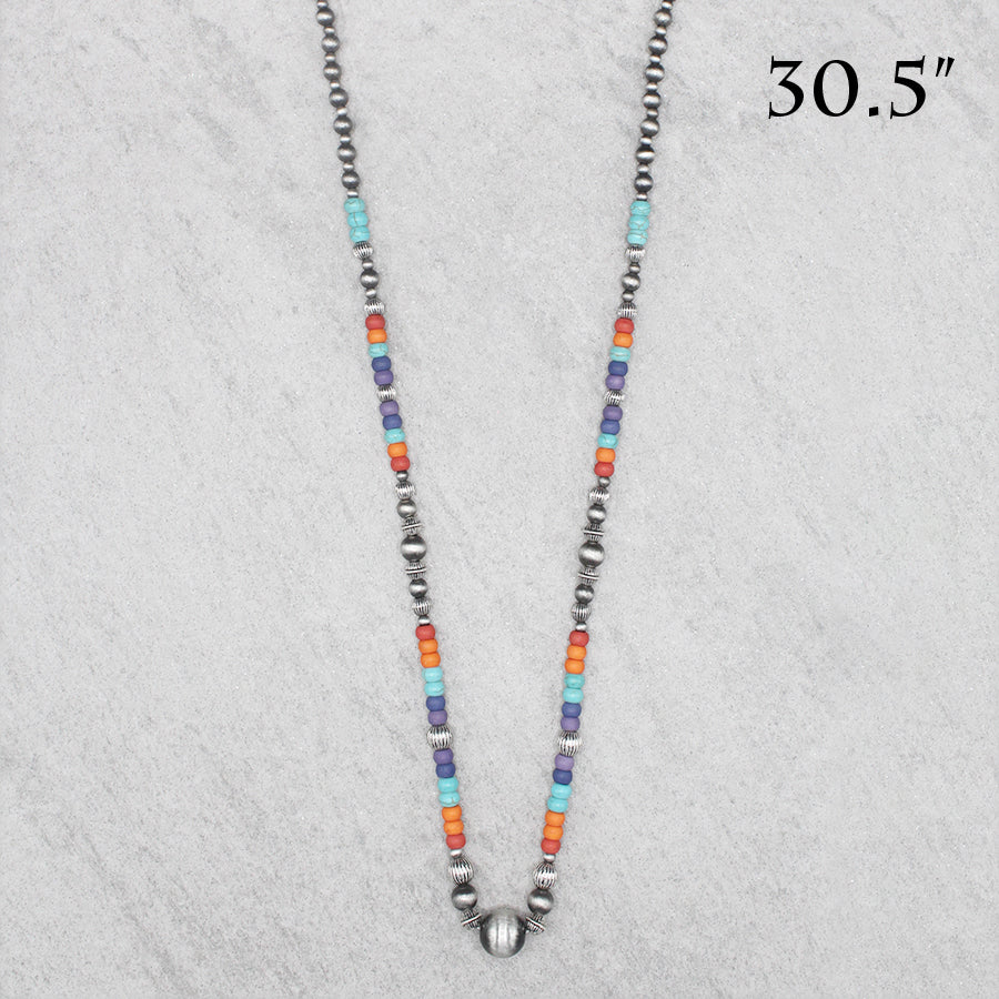 Long Tall Layers Necklace