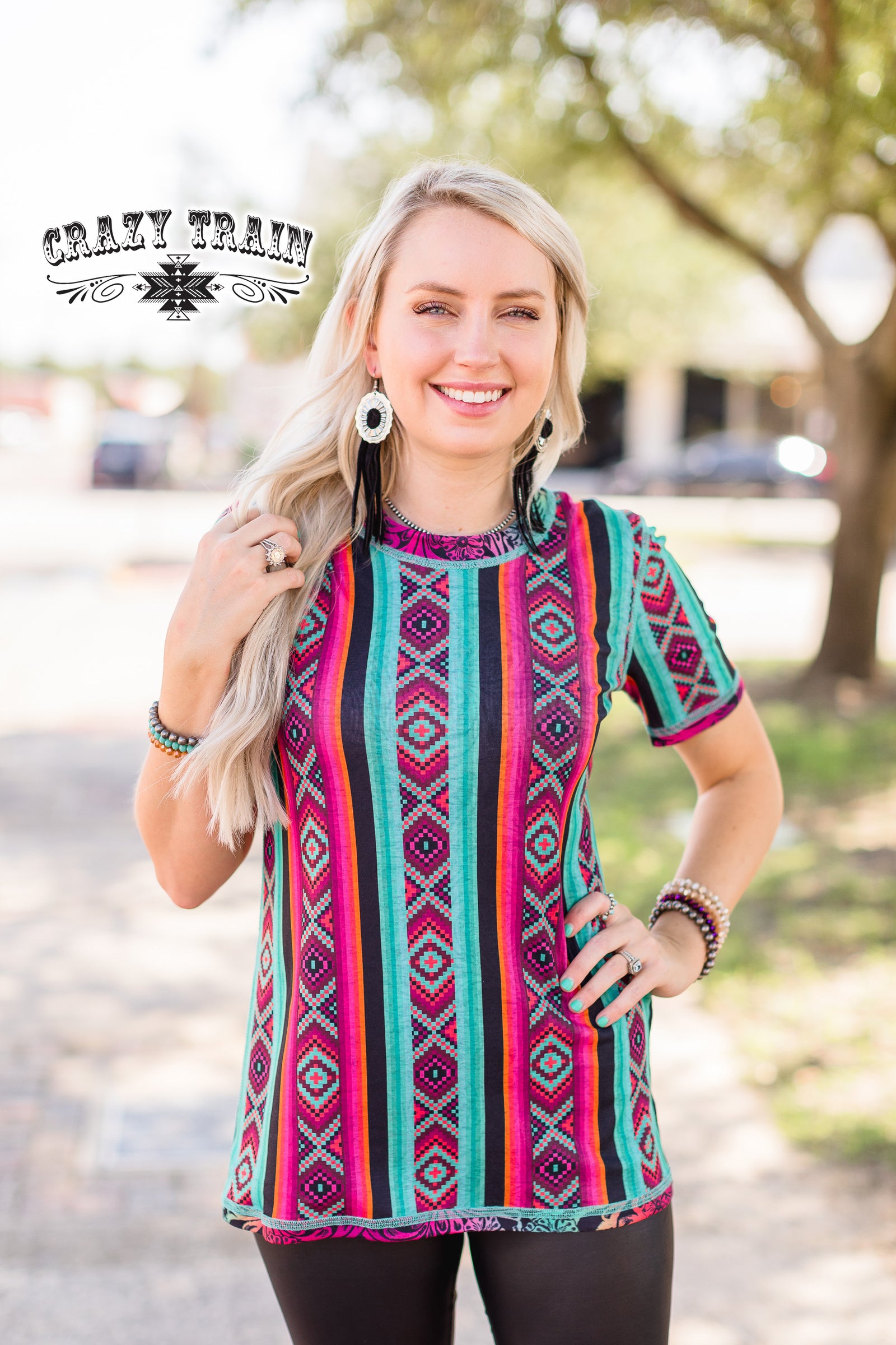 War Paint Top - Reversible