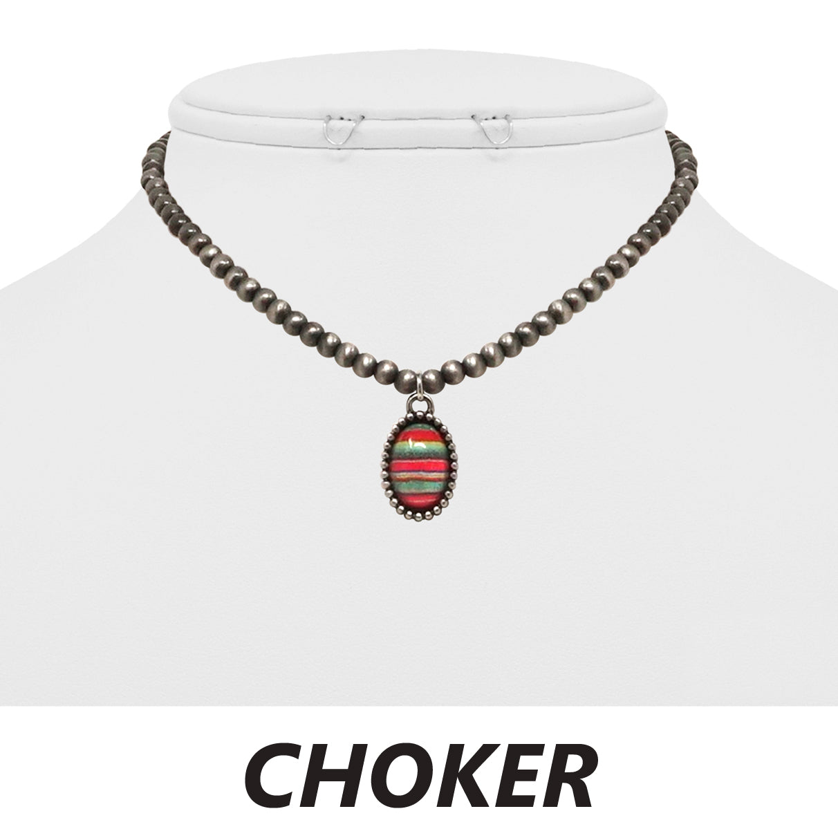 Serape Mini Pendant Choker