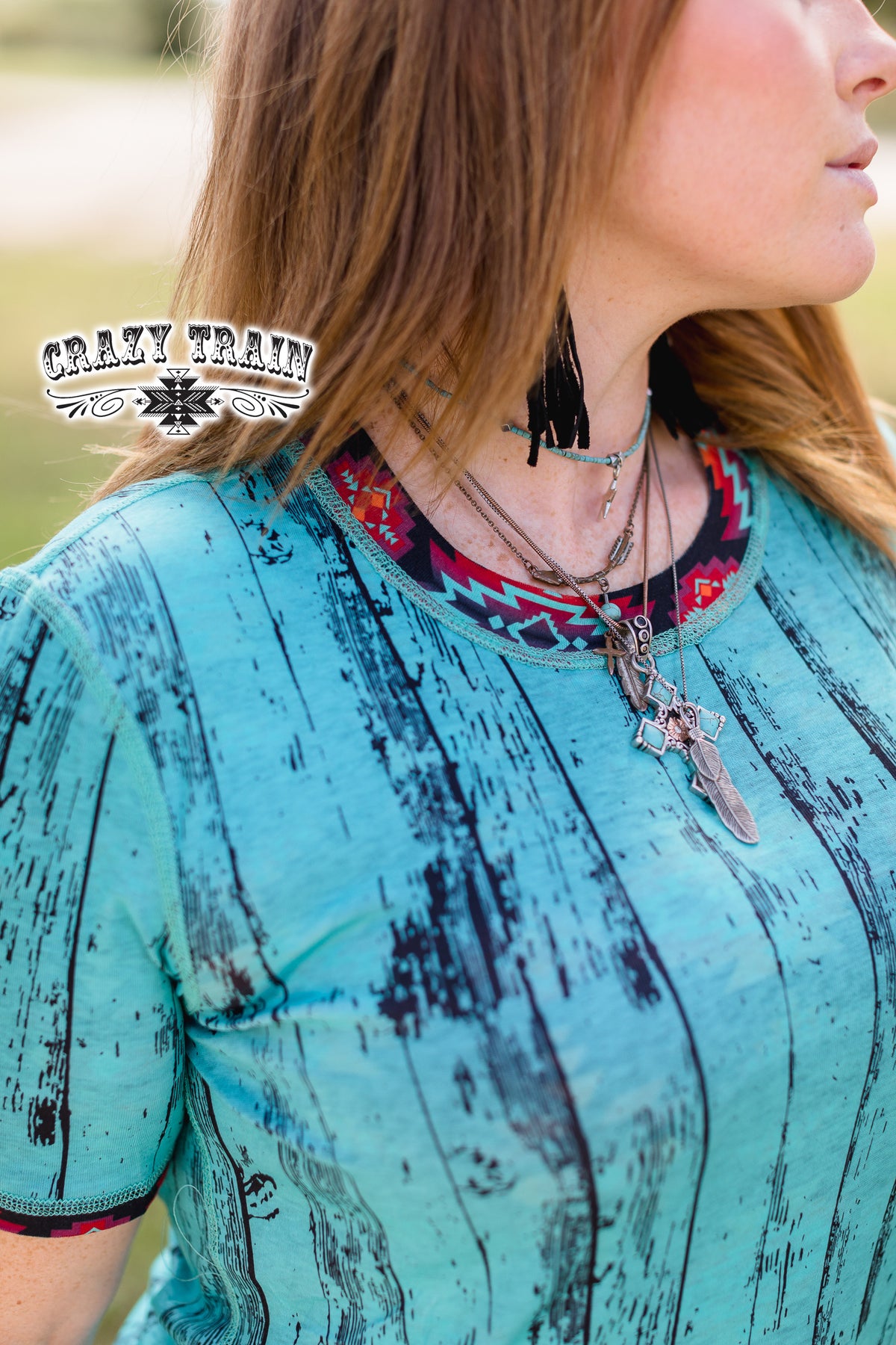 Barnwood Babe Top - Reversible