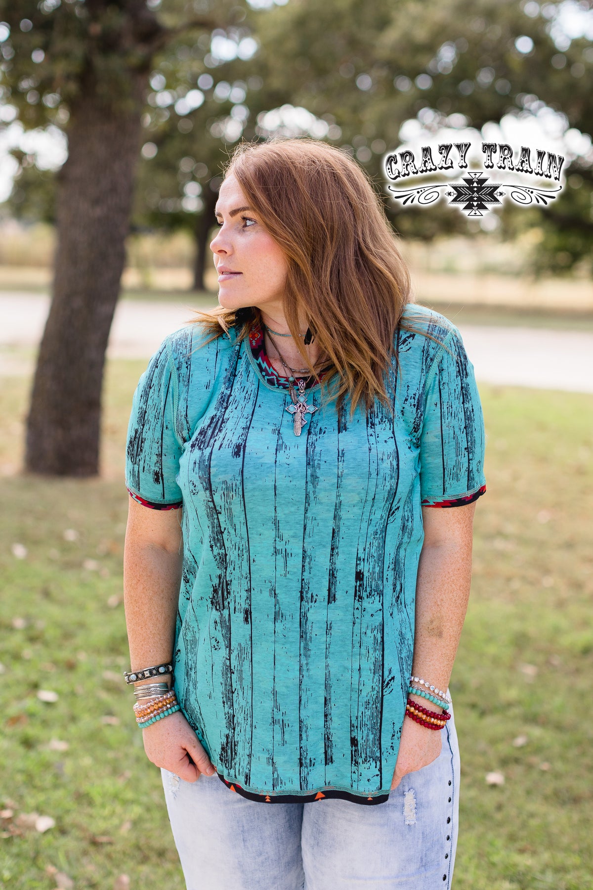 Barnwood Babe Top - Reversible