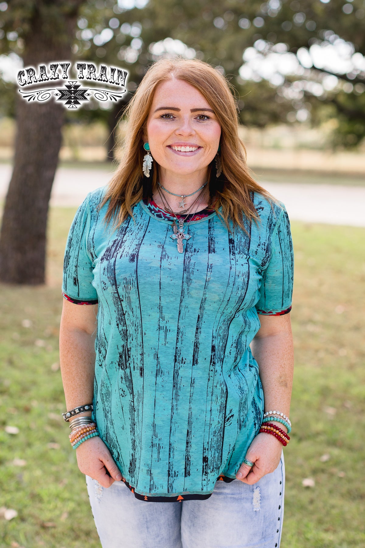 Barnwood Babe Top - Reversible