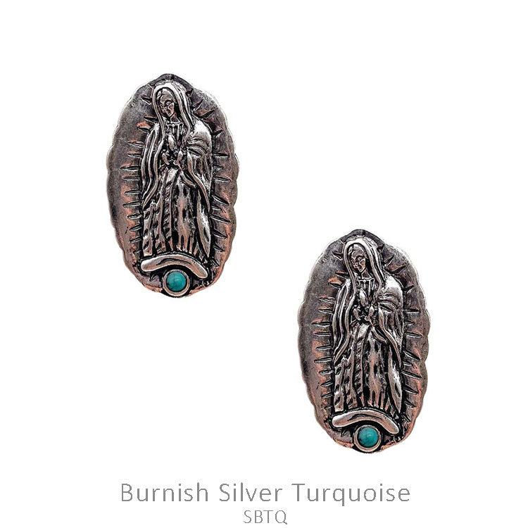 Mother of Guadalupe Earrings