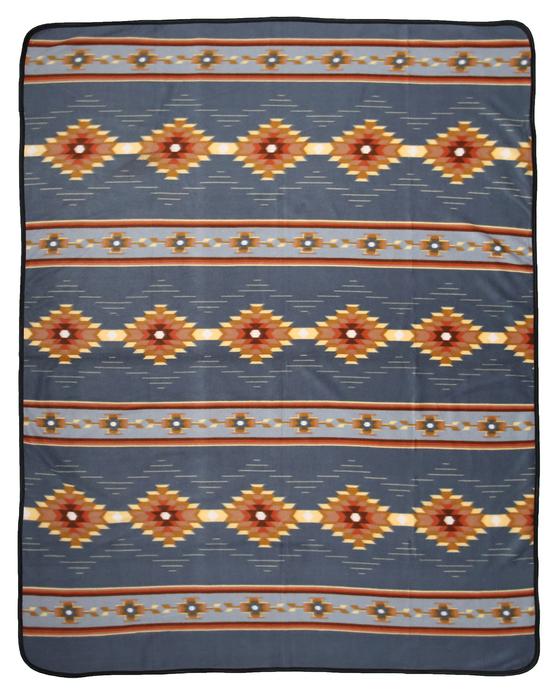 Western Fleece Lodge Blanket