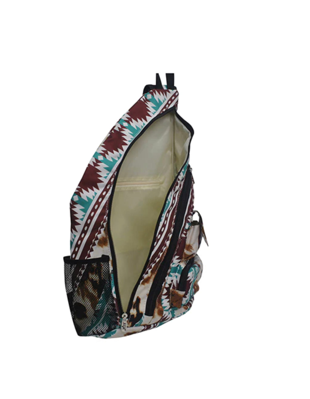 Western Cow Sling Backpack