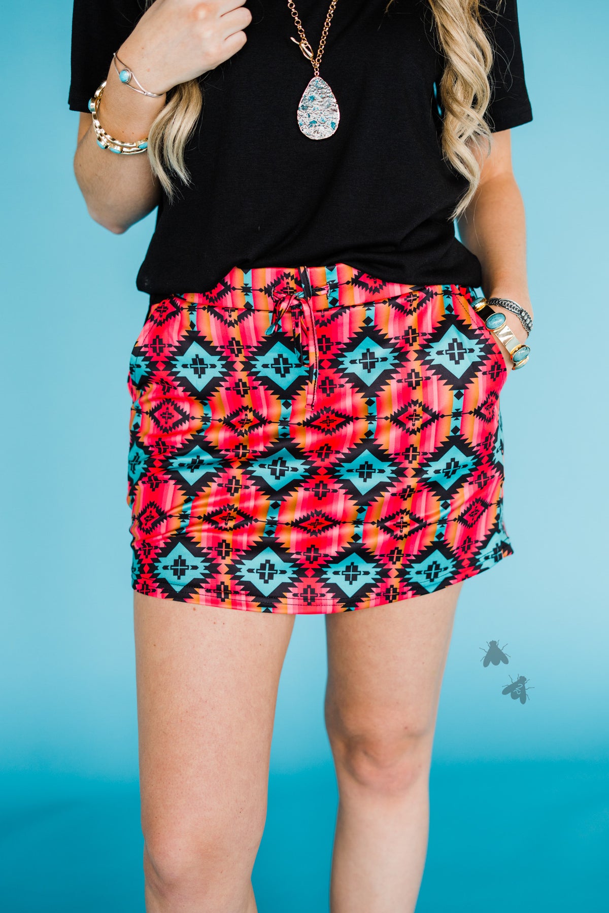 Watermelon Crawl Skort