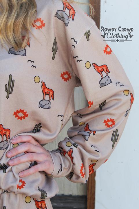 Cozy Coyote Lounge Wear