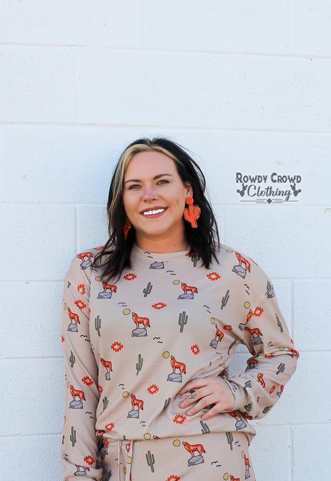 Cozy Coyote Lounge Wear