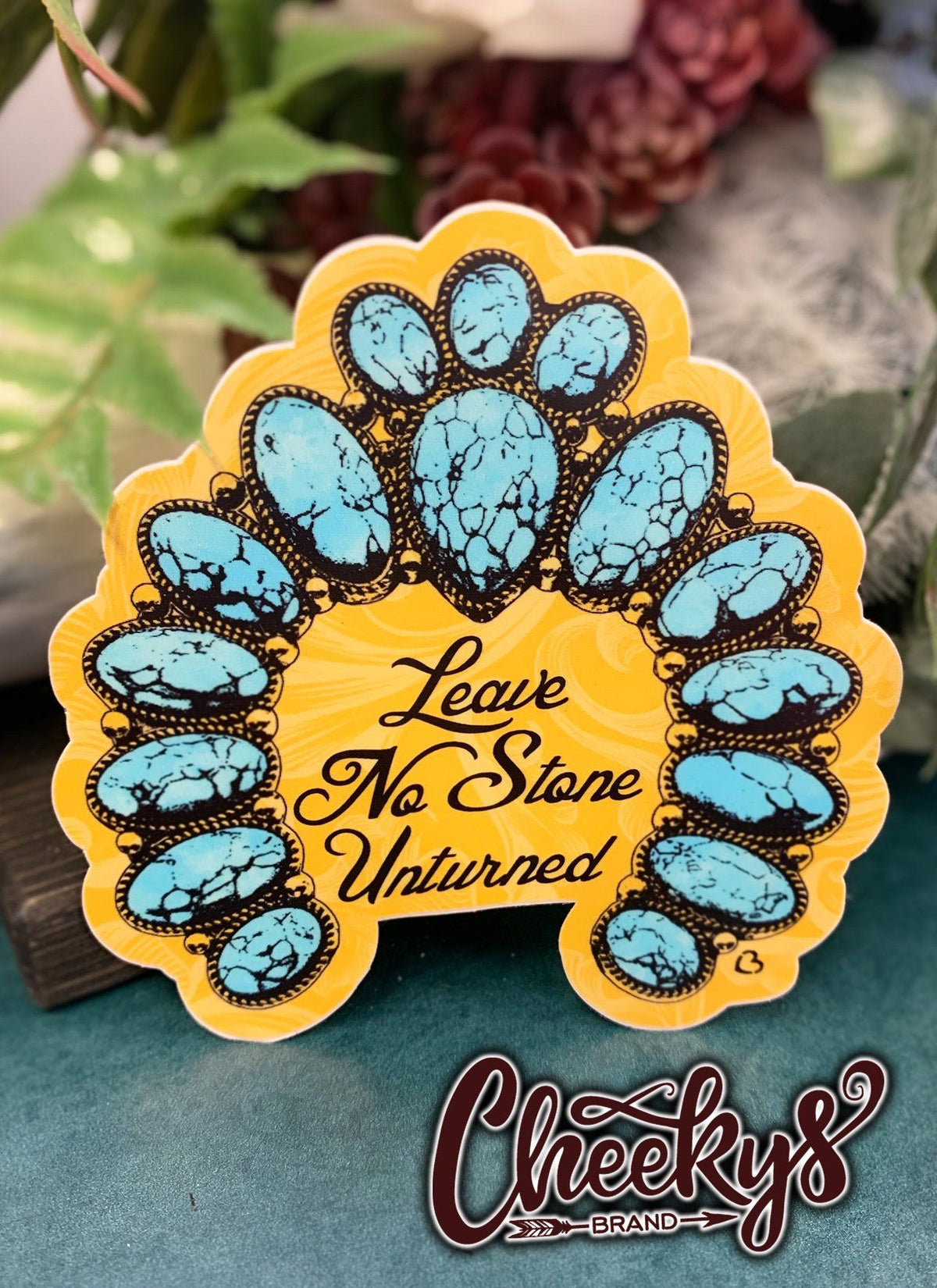 Leave No Stone Unturned Decal