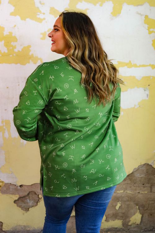 Rhinestone Fringe Brands Top