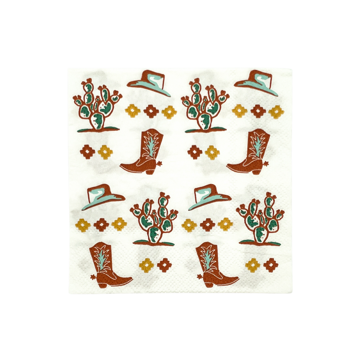 Vintage Desert Cocktail Napkins