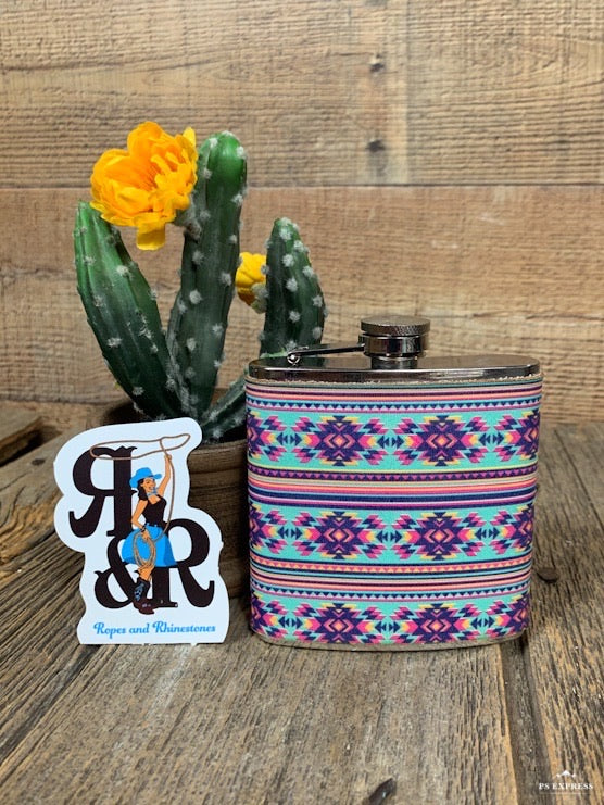 Leather Covered Flask